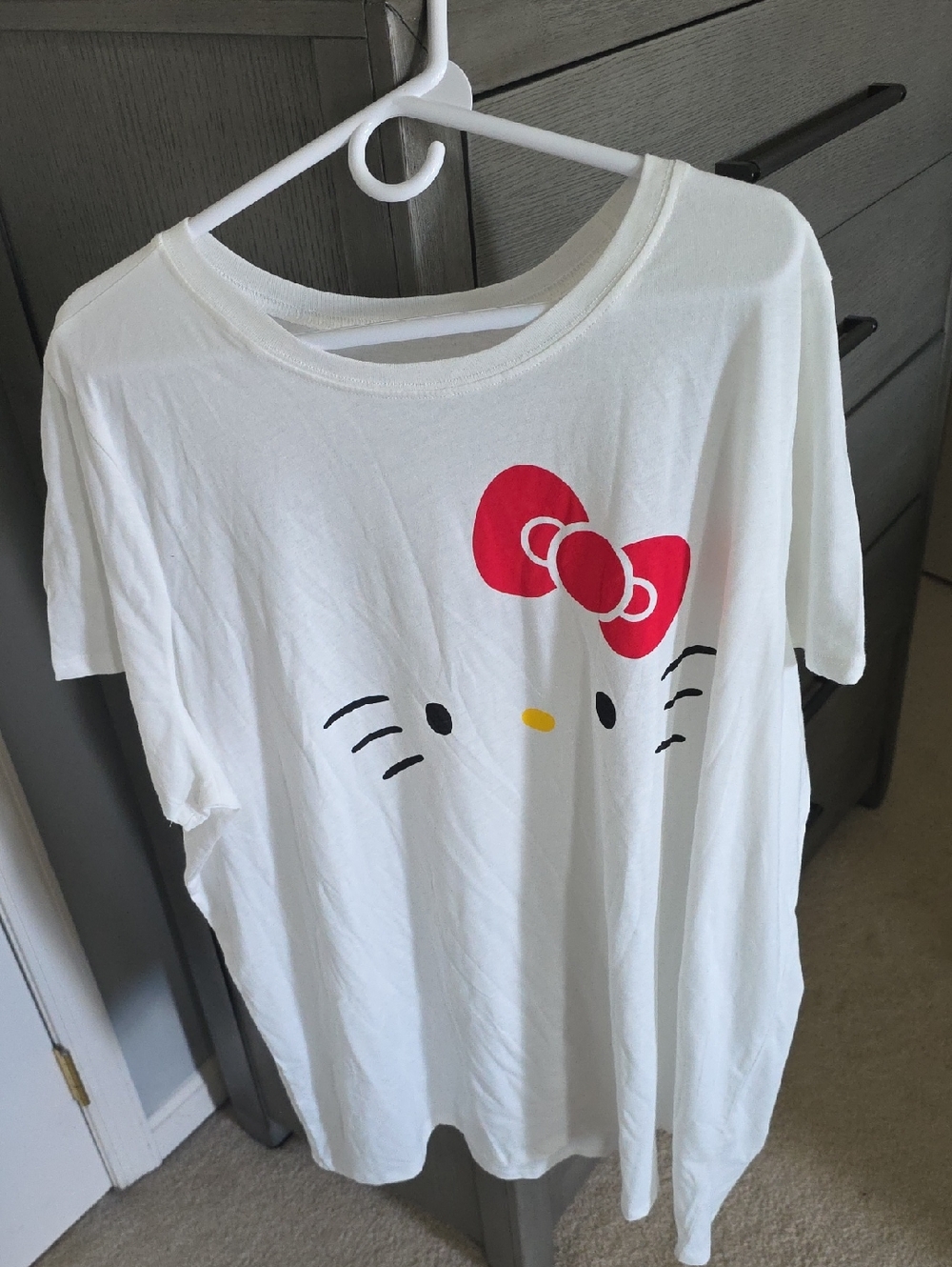 TORRID Sanrio White Tee with HELLO KITTY Graphic